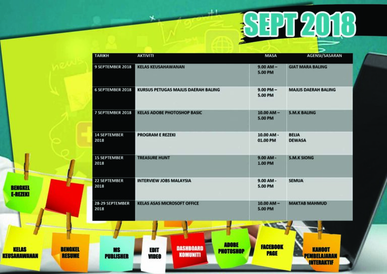 JADUAL AKTIVITI SEPT
